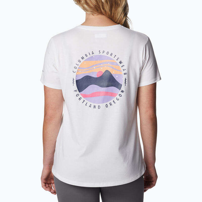 T-shirt da trekking Columbia Sun Trek Graphic II da donna