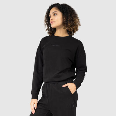 Damen Sweatshirt Santina Schwarz