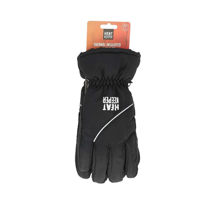 Gants de ski pour hommes Heatkeeper noir