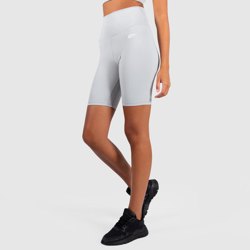 Damen Short Leggings Affectionate Grau für Sport & Freizeit