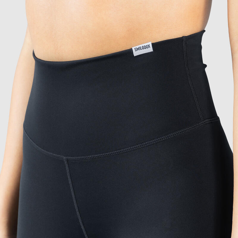 Damen Short Leggings Kylie Schwarz für Sport & Freizeit