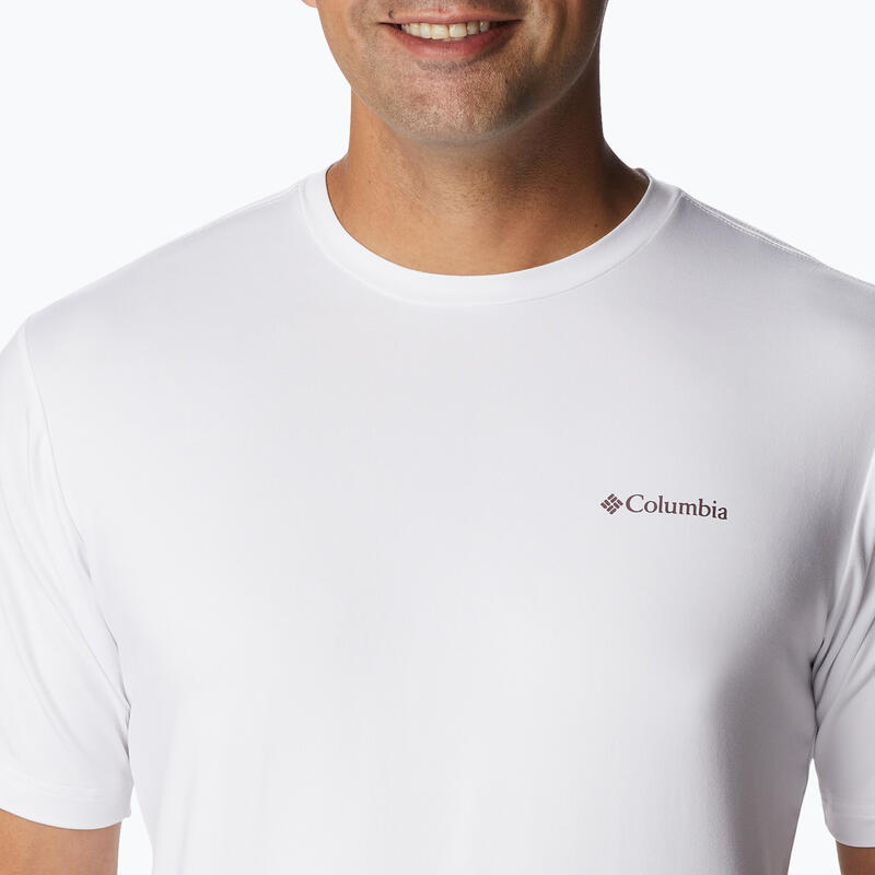 Trekking para hombres T -SHIRS COLUMBIA Tech Trail Graphic