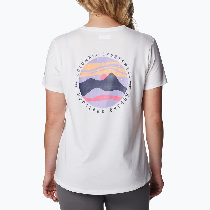 Koszulka trekkingowa damska Columbia Sun Trek Graphic II