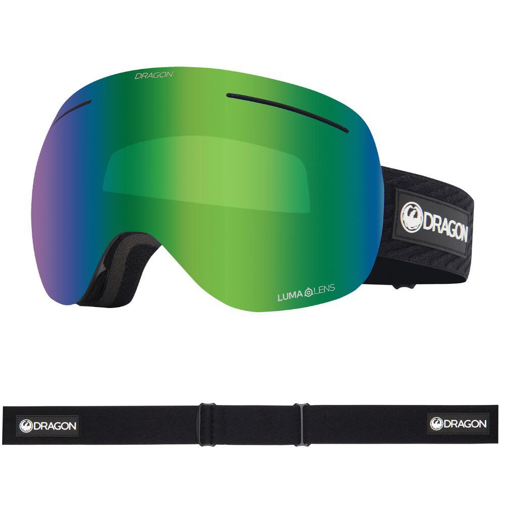 White Mist Lunar Snow Goggles - White Frame with Chrome Silver Lens Ski &  Snowboard Goggles