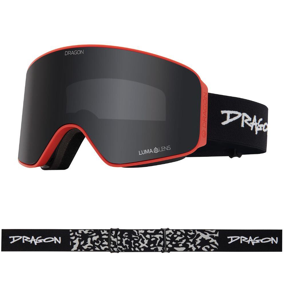 DRAGON NFX MAG OTG SNOW GOGGLES - Ripper/Dark Smoke & Violet