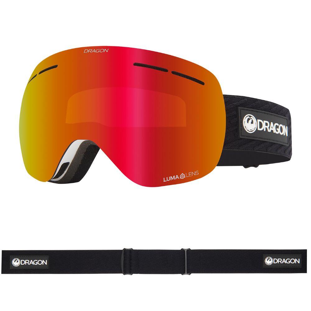 DRAGON X1S SNOW GOGGLES - Icon Red/Red Ion