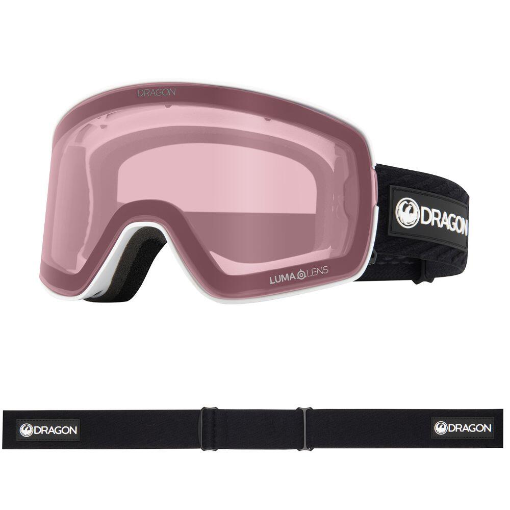 NFX2 Unisex Snow Goggles - Icon Red/LL Red Ion & LL Light Rose 5/5