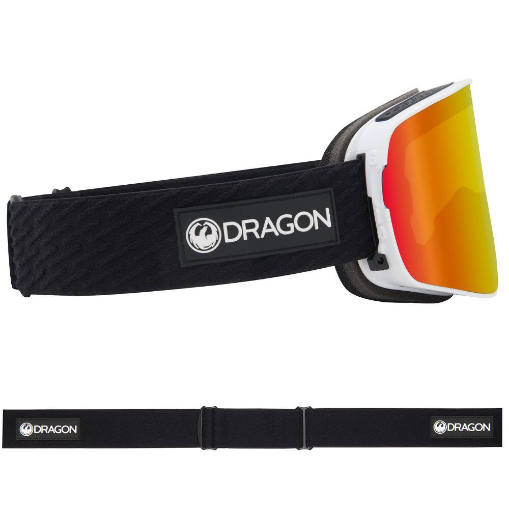 NFX2 Unisex Snow Goggles - Icon Red/LL Red Ion & LL Light Rose 4/5