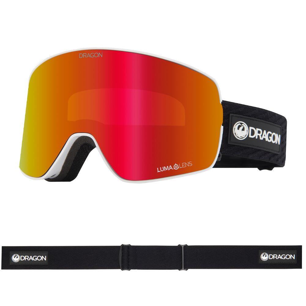 DRAGON NFX2 SNOW GOGGLES - Icon Red/Red Ion & Light Rose