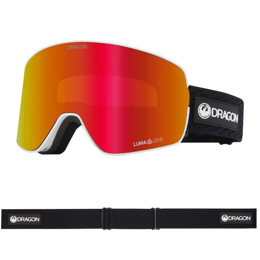 DRAGON NFX2 SNOW GOGGLES - Icon Red/Red Ion & Light Rose