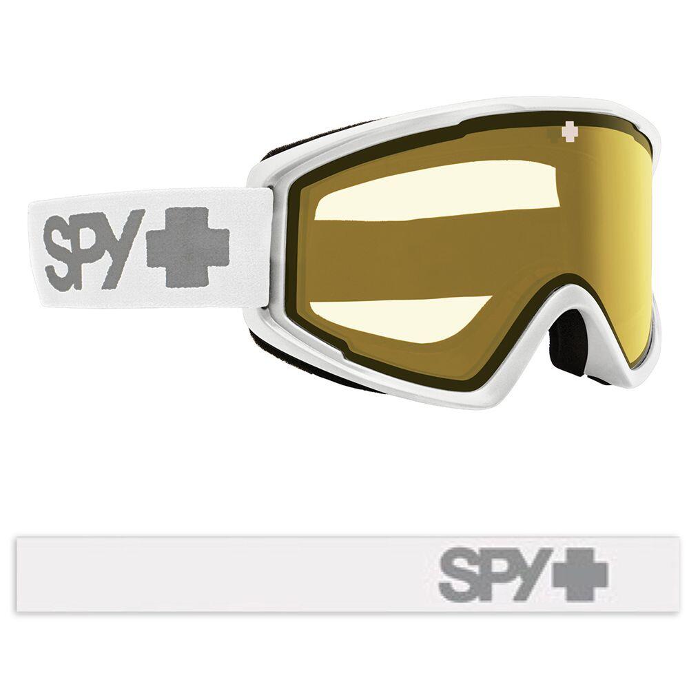 SPY CRUSHER ELITE SNOW GOGGLES - White/Yellow Photochromic