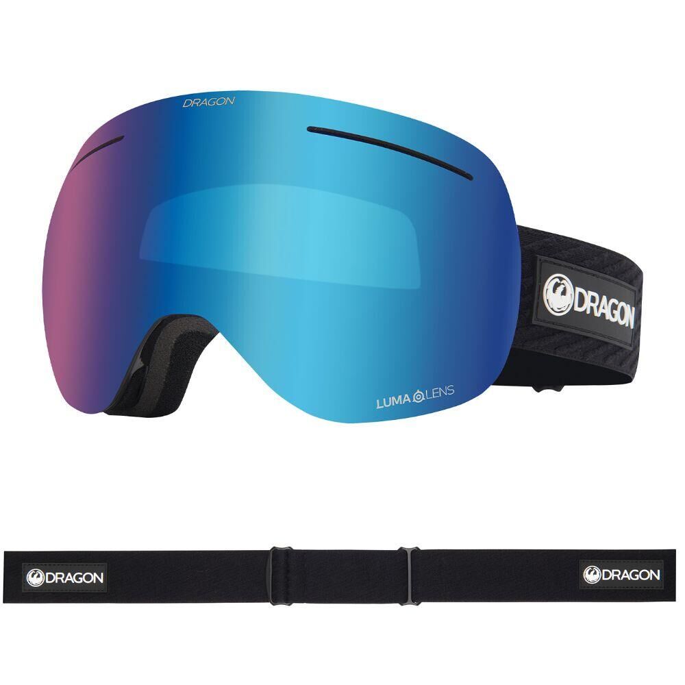 DRAGON X1 SNOW GOGGLES - Icon Blue/Blue Ion & Amber