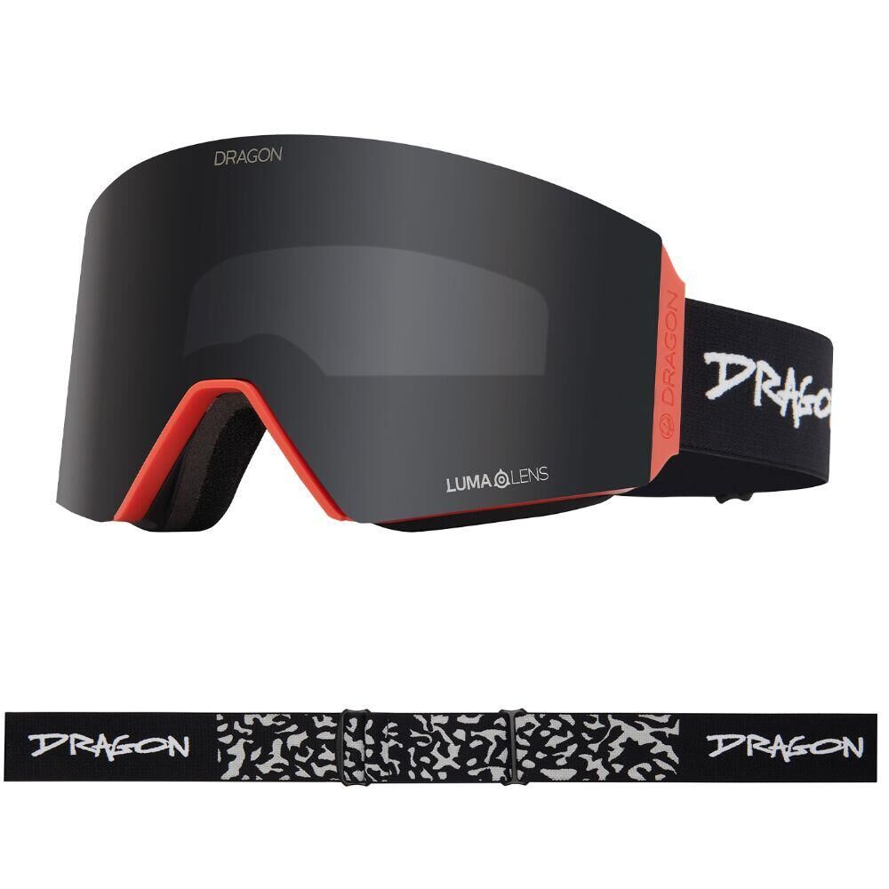 DRAGON RVX MAG OTG SNOW GOGGLES - Ripper/Dark Smoke & Violet