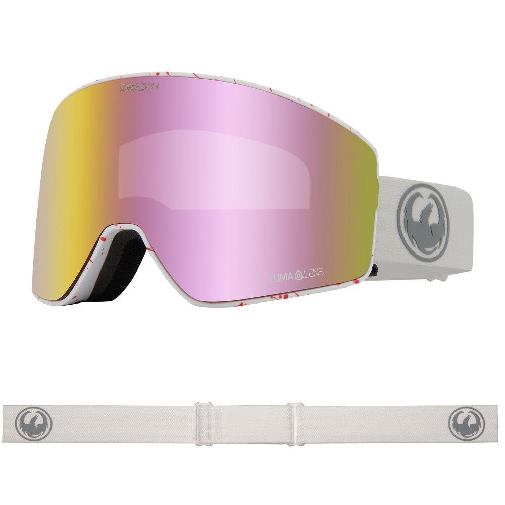 DRAGON PXV2 SNOW GOGGLES - Reused/Pink Ion & Dark Smoke