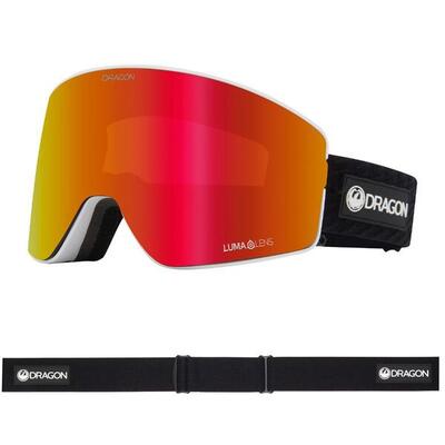 Pxv2 unisex skibril - icon red/ll red ion & ll light rose