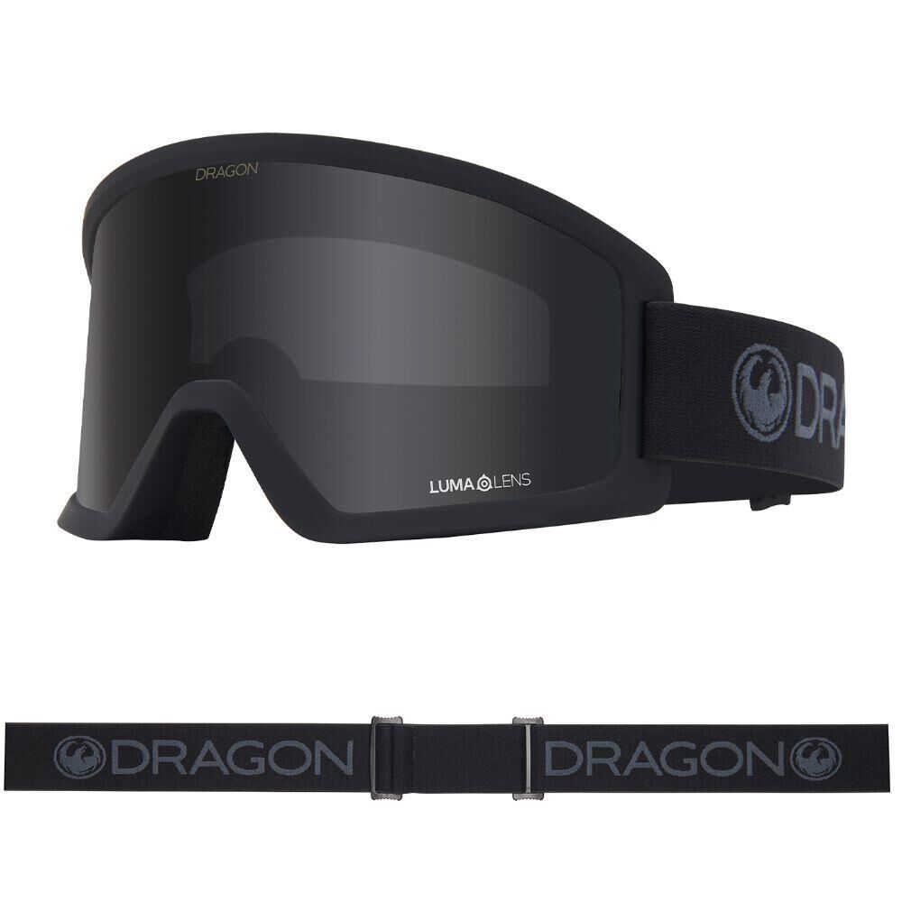 DRAGON DX3 L OTG SNOW GOGGLES - Blackout/Dark Smoke