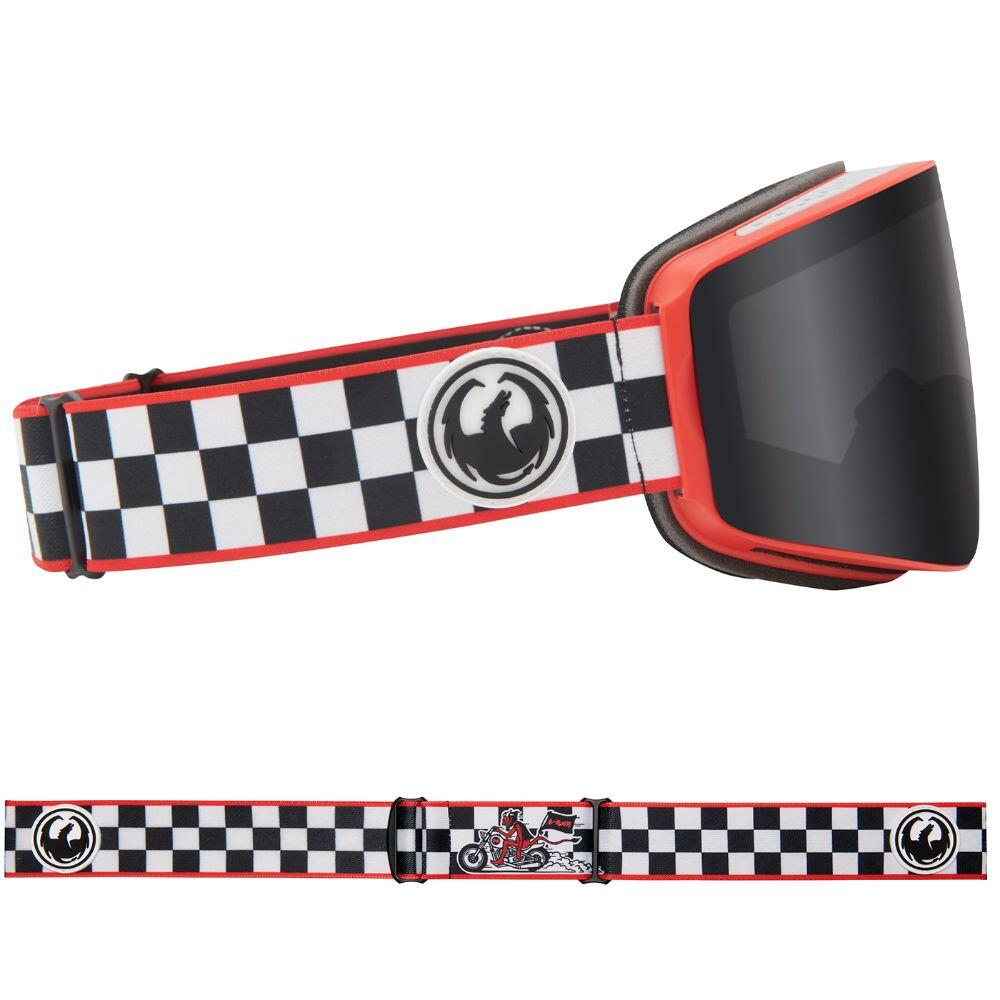 PXV Unisex Snow Goggles - Dennis Ranalter Sig 2023/LL Dark Smoke & LL Light Rose 4/5