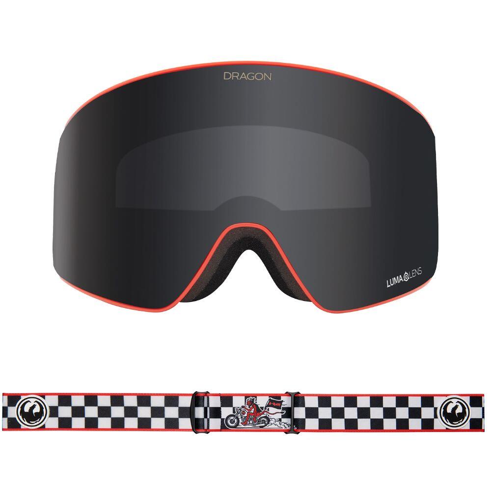 PXV Unisex Snow Goggles - Dennis Ranalter Sig 2023/LL Dark Smoke & LL Light Rose 2/5