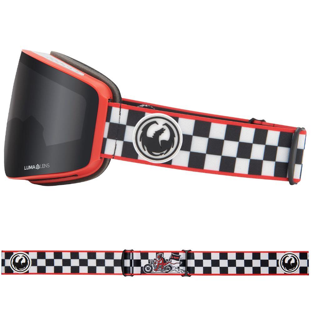 PXV Unisex Snow Goggles - Dennis Ranalter Sig 2023/LL Dark Smoke & LL Light Rose 3/5