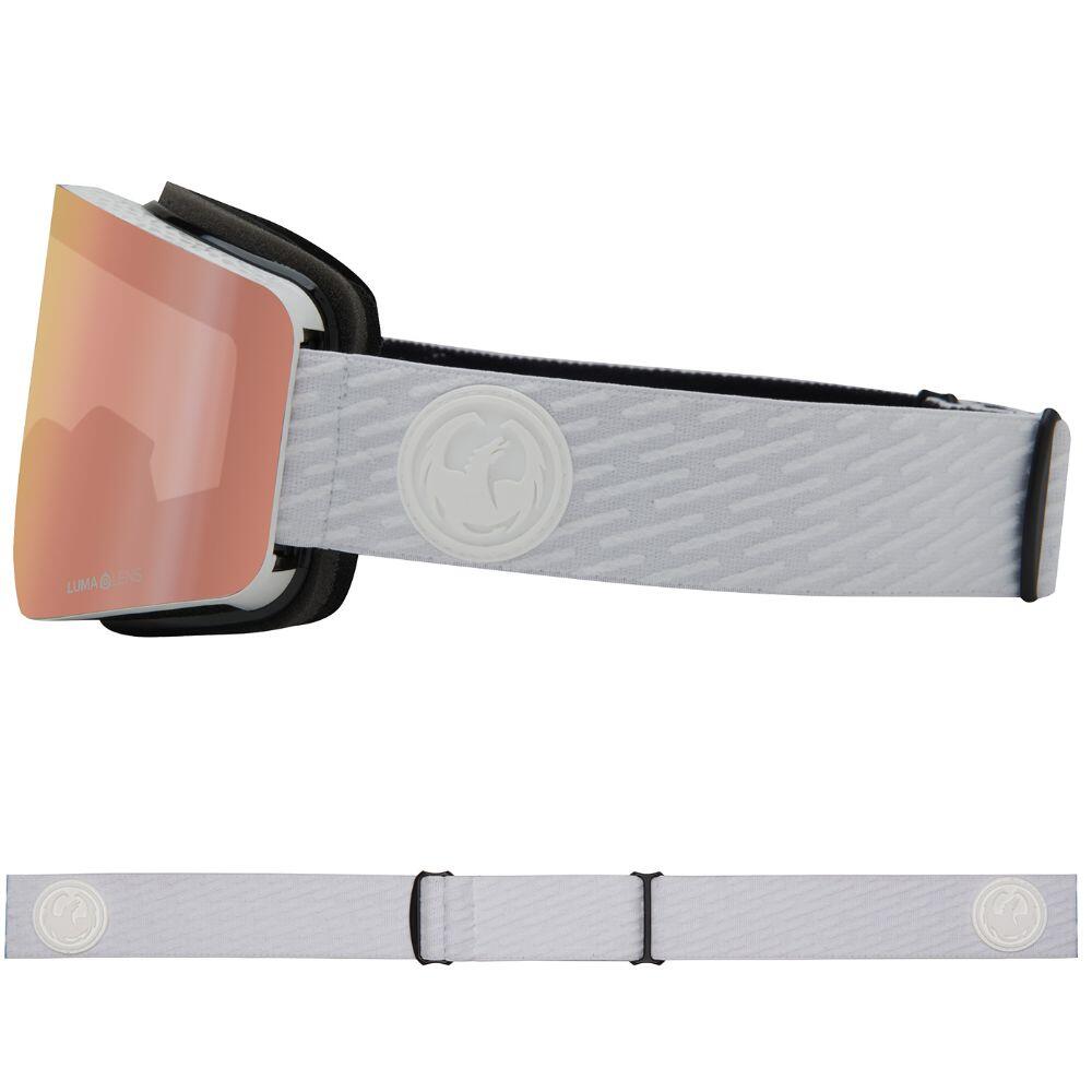 R1 OTG Unisex Snow Goggles - Alpina/LL Rose Gold Ion & LL Amber 3/5