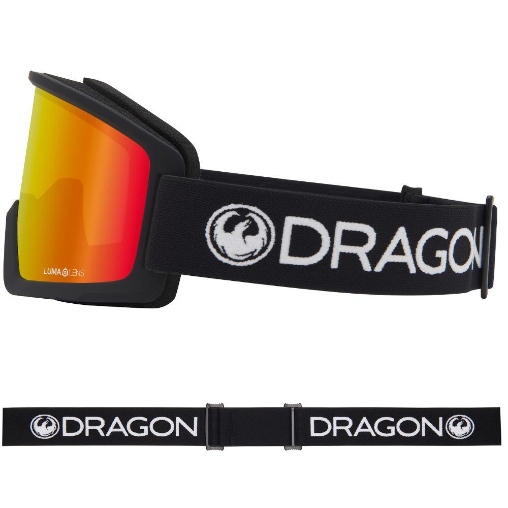 DX3 L OTG Gafas De Esquí Unisex - Black/LL Red Ion 3/5
