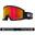 Ochelari de zăpadă Dragon DX3 L OTG - Lentile roșii ionizate Black Lumalens