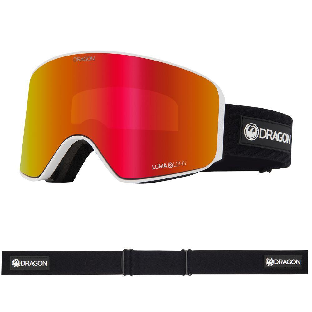 DRAGON NFX MAG OTG SNOW GOGGLES - Icon Red/Red Ion & Light Rose