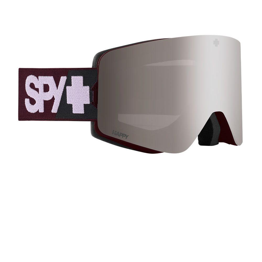 SPY MARAUDER SE SNOW GOGGLES - Merlot/Silver + Green Red