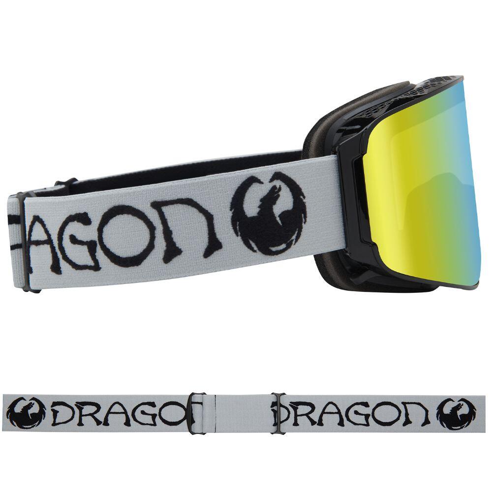 Dragon Unisex NFX MAG OTG Snow Sport Goggle - Bushido Frame | Lumalens Silver Ion Lens Nfx Mag OTG Danny Davis -Lumalens Silver Ion + Lumalens Dark Smoke