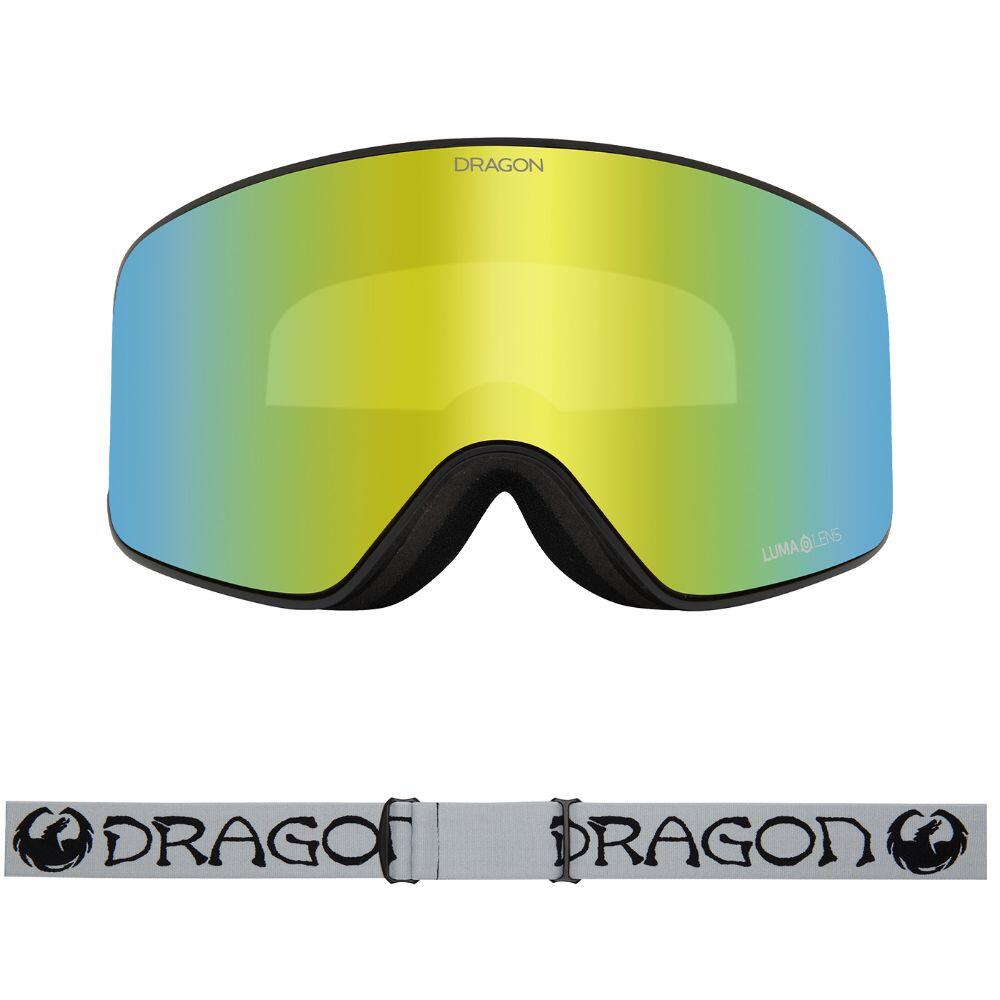 Dragon Unisex NFX MAG OTG Snow Sport Goggle - Bushido Frame | Lumalens Silver Ion Lens Nfx Mag OTG Danny Davis -Lumalens Silver Ion + Lumalens Dark Smoke