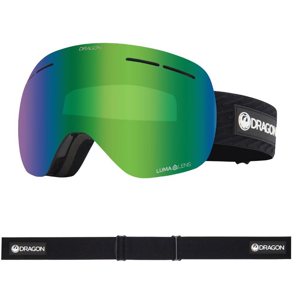 DRAGON X1S SNOW GOGGLES - Icon Green/Green Ion