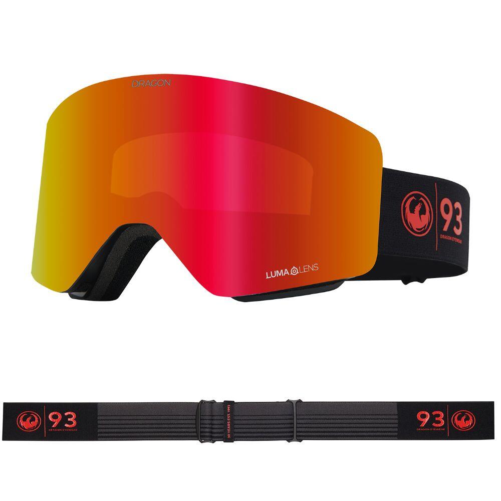 DRAGON R1 OTG SNOW GOGGLES - 30 Years/Red Ion & Light Rose