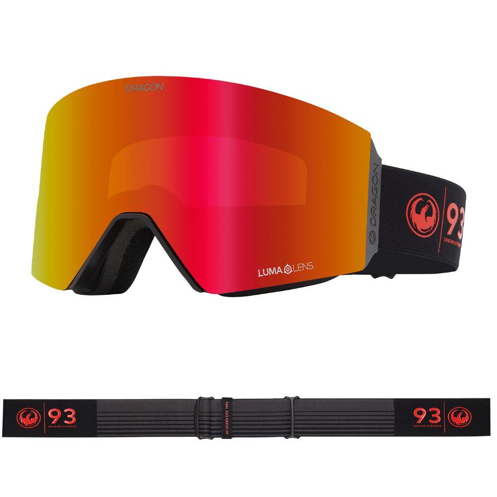 DRAGON RVX MAG OTG SNOW GOGGLES - 30 Years/Red Ion & Light Rose