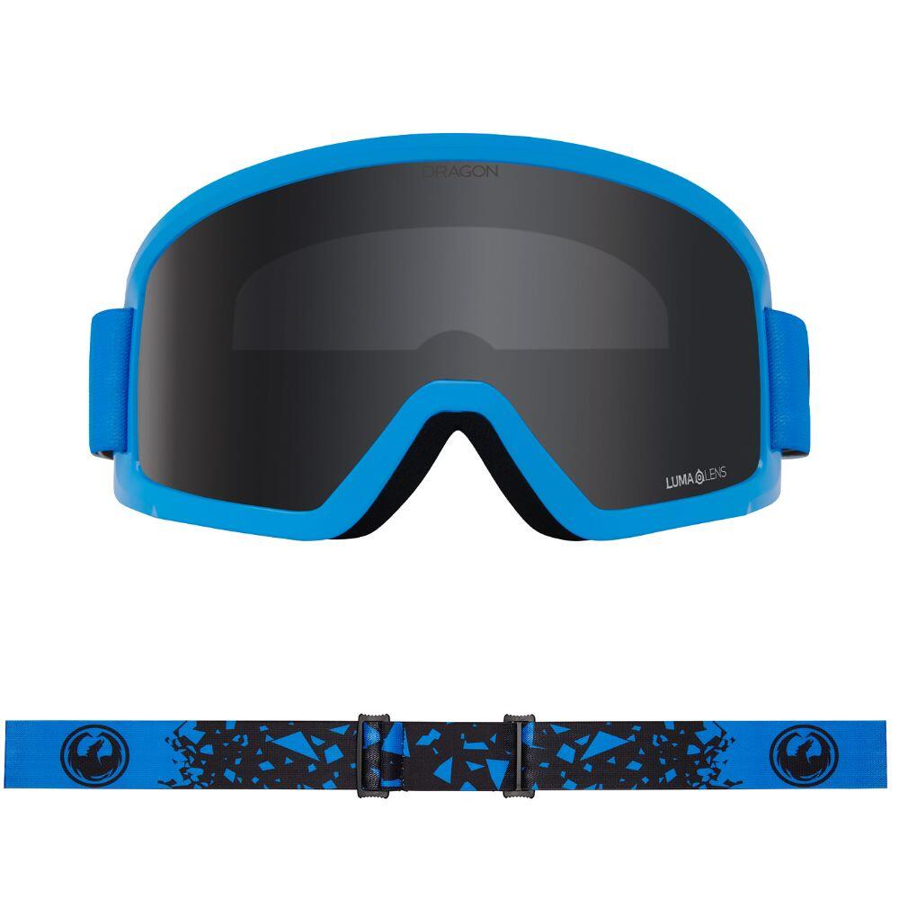 DX3 L OTG Unisex Snow Goggles - Blasted/LL Dark Smoke 2/4