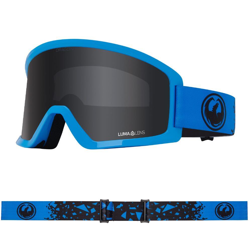 DRAGON DX3 L OTG Unisex Snow Goggles - Blasted/LL Dark Smoke