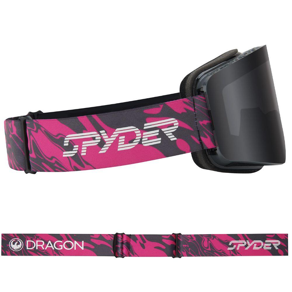 R1 OTG Occhiali Da Sci Unisex - Watermelon Spyder/LL Smoke & LL Light Rose 4/6
