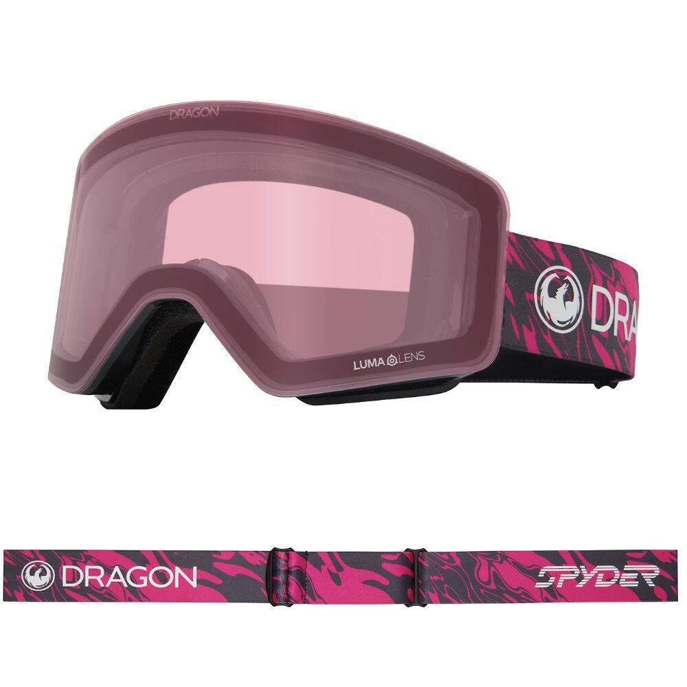 R1 OTG Occhiali Da Sci Unisex - Watermelon Spyder/LL Smoke & LL Light Rose 5/6