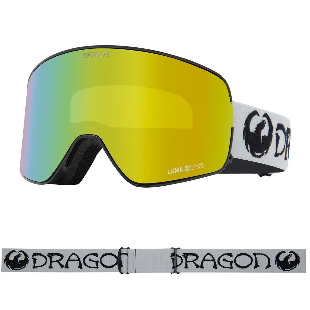 DRAGON NFX2 SNOW GOGGLES - Classic Grey/Gold Ion & Amber
