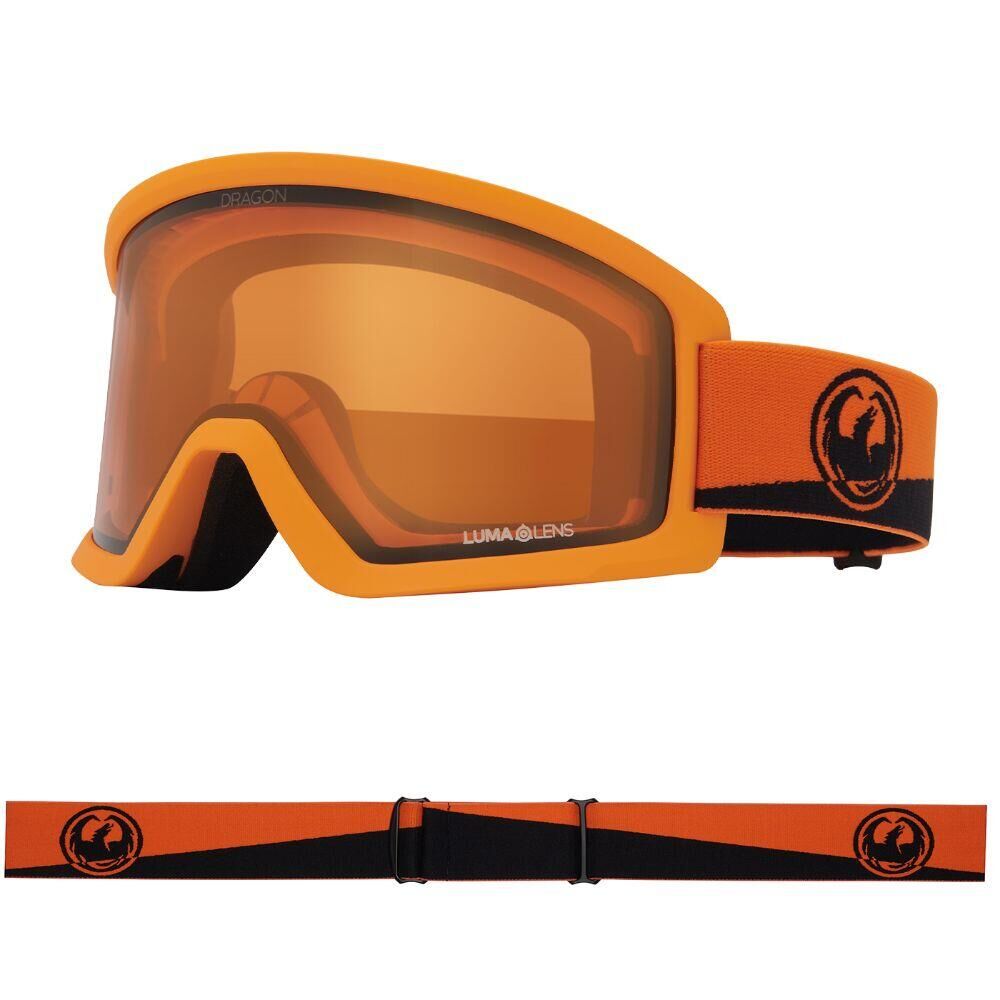 DRAGON DX3 L OTG SNOW GOGGLES - Zest/Amber