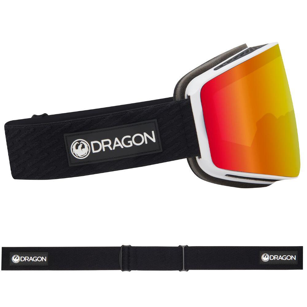PXV Unisex Snow Goggles - Icon Red/LL Red Ion & LL Light Rose 4/5