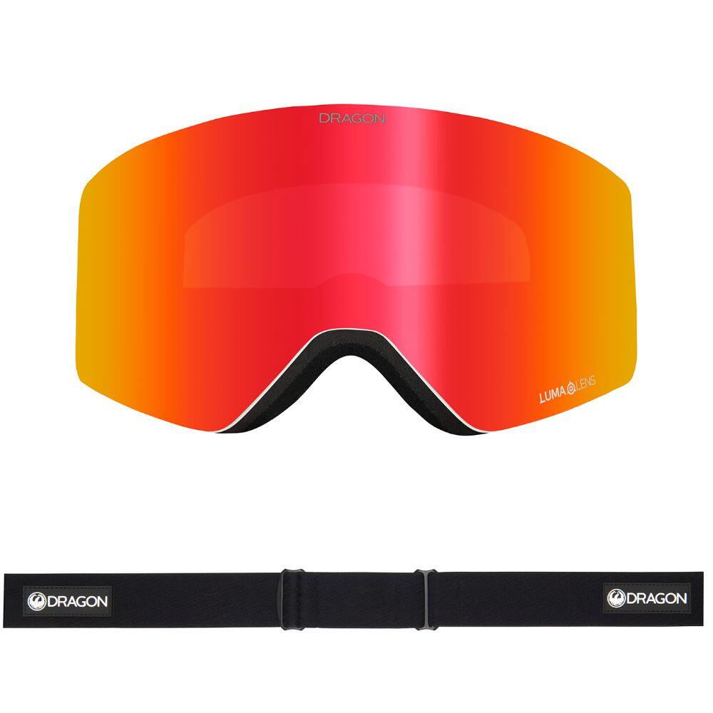 R1 OTG Unisex Snow Goggles - Icon Red/LL Red Ion & LL Light Rose 2/5