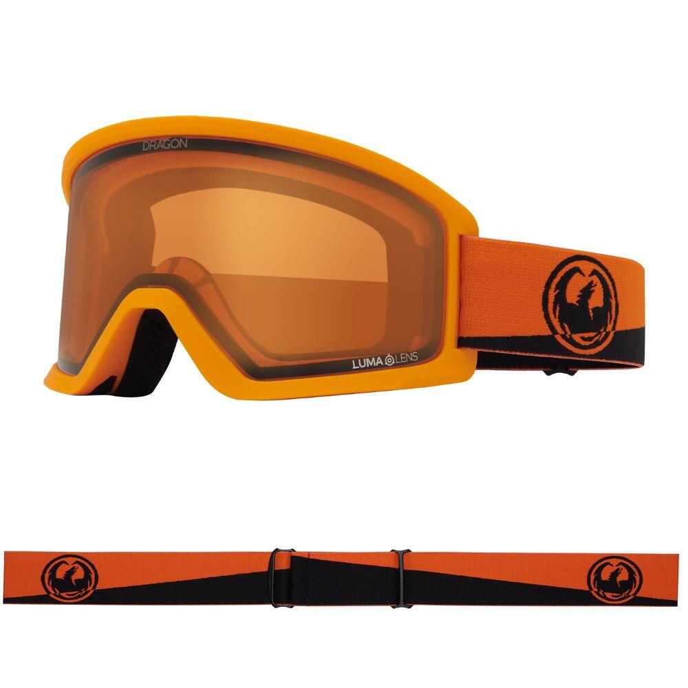 DRAGON DX3 OTG SNOW GOGGLES - Zest/Amber