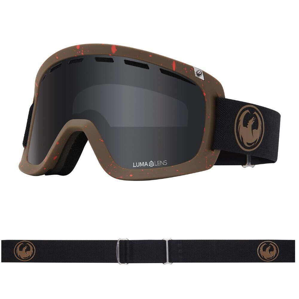 DRAGON D1 OTG SNOW GOGGLES - Reused/Dark Smoke