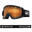 D2 Unisex Skibril - Black/LL Amber