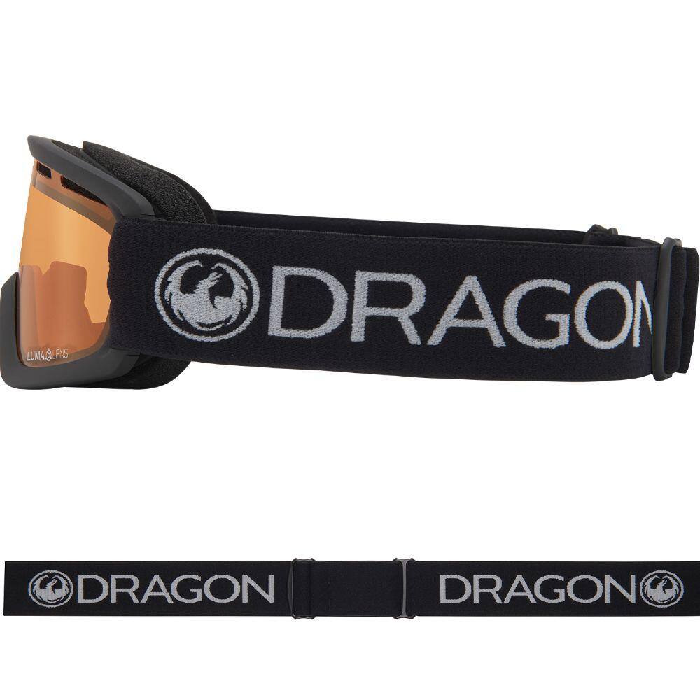 LIL D Lunettes De Ski Pour Jeunes - Charcoal/Lumalens Amber 3/4
