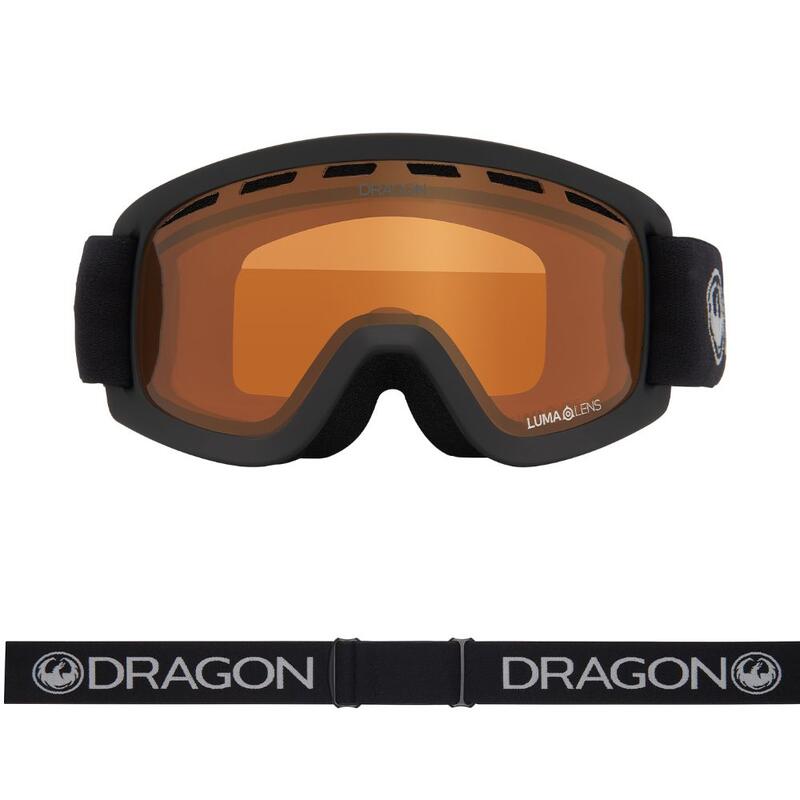 LIL D Lunettes De Ski Pour Jeunes - Charcoal/Lumalens Amber