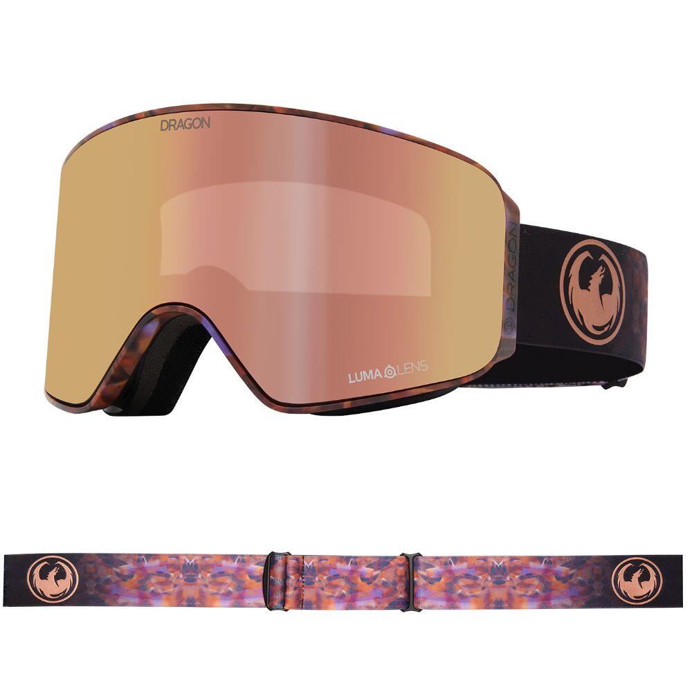 DRAGON NFX MAG OTG SNOW GOGGLES - Amethyst/Rose Gold & Violet