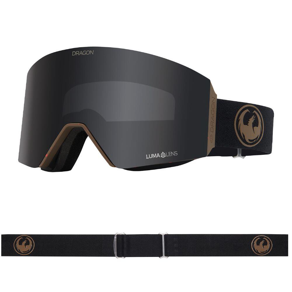 DRAGON RVX MAG OTG Unisex Snow Goggles - Reused/LL Dark Smoke & LL Amber
