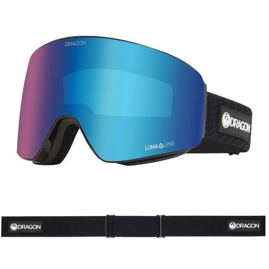 PXV Lunettes De Ski Unisexes - Icon Blue/LL Blue Ion & LL Amber