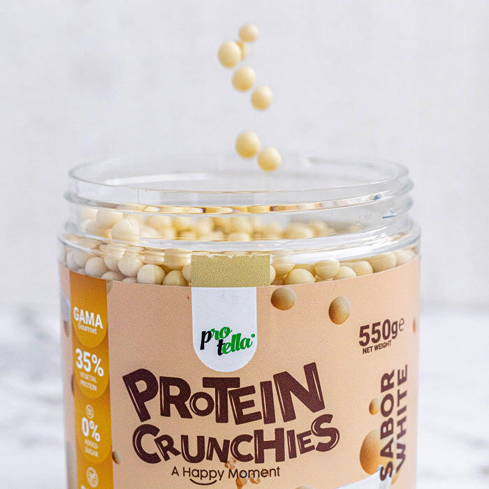 Toppings Protein Crunchies White 550g Protella